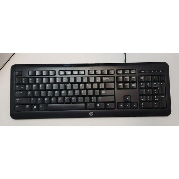 HP Black Desktop Keyboard E145614 T3A002 N279 - Picture 2 of 6